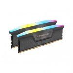 Corsair Vengeance RGB 64 Gt (2 x 32 G) DDR5 m&auml;lupakett, must