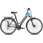 Ratas Ratas Tabou Kinetic 2 W musta-t&uuml;rkiis-M / 19" (Suurus: M / 19")