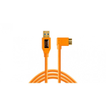 Tether Tether Tools CU61RT15-ORG USB-kaabel USB 3.2 Gen 1 (3.1 Gen 1) 4,6 m USB A Micro-USB B Oranž