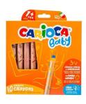 Crayons Crayons for babies CARIOCA BABY 3in1 1+, 10 pcs.