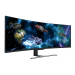 LC-Power LC-M49-DFHD-144-C-Q PC lamekuvar 124,5 cm (49") 3840 x 1080 pikslit UltraWide Full HD QLED Must