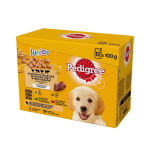 PEDIGREE Junior Selection Mix - Koera m&auml;rgtoit - 12x100 g