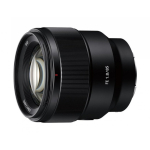 Sony FE 85mm F1.8 MILC/SLR Telefoto-objektiiv Must