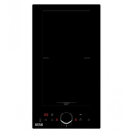 BERK BHI-3100S/YK pliidiraud Must Sisseehitatud 28.8 cm Tsooniga induktsioonplaat 2 tsoon(id)