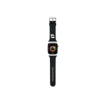 Karl Karl Lagerfeld Strap KLAWMSLKNK Apple Watch 38|40|41mm black|black strap 3D Rubber Karl Head