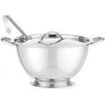 Soup Soup pot with lid and ladle, stainless steel 2.7L - Hendi 434208