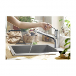 Hansgrohe Zesis M33 Single lever Kitch.Mix.150 2jet pull-o spray