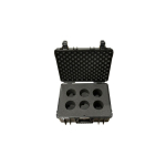 BW Outdoor Cases Type 6000 with custom foam for SAMYANG VDSLR 6 lenses w/lid foam (fits all mounts)