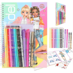 TOPModel Design Book & Coloring Pens