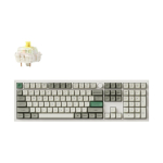 Keychron Q6 Max klaviatuur Universaalne USB + RF Wireless + Bluetooth QWERTY Valge