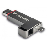 Verbatim Dual QuickStick USB-v&auml;lkm&auml;lu 1 TB USB Type-A / USB Type-C 3.2 Gen 1 (3.1 Gen 1) Hall
