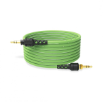 R&Oslash;DE NTH-Cable24 green audiokaabel 2,4 m 3.5mm TRS Roheline