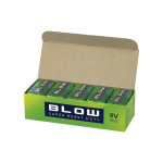 Battery Battery BLOW SUPER HEAVY DUTY, 9V, 6F22 - 10 pcs