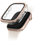 Case Case UNIQ Voute for Apple Watch Series 10 46mm tempered glass rose gold