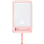 Powerbank Powerbank USAMS XM Series CD219 10000mAh Magnetic Wireless pink