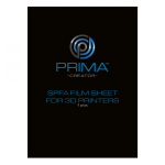 PrimaCreator SPFA film for 3D printers - 200x270mm