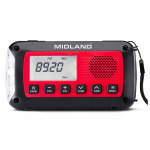 Kompiuterio Kompiuterio kolonėlės ALAN Midland ER100 avarinis radijas koos 2600 mAh akuga