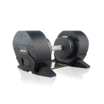 Reguleeritav Reguleeritav hantel TUNTURI MX55 Dumbbell 4,5-24,9 kg, knurled