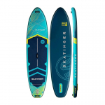 Skateboard Skateboard SUP Prana kerge sinine 350 x 89 x 15 cm Jooga