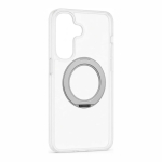 Samsung Samsung Galaxy A57 h&uuml;briid&uuml;mbris Magsafe PC+TPU 360 metallist tugijalaga, l&auml;bipaistev