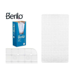 Berilo vannamat Brick White 67,7x38,5cm