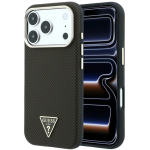 Guess Kevlar Triangle Logo MagSafe kate iPhone 17 Pro / 18 Pro jaoks &ndash; pruun