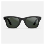 RayBan RayBan Meta Wayfarer nutikained, matt must raam ja selged (&uuml;lemineku grafiitroheliseks) l&auml;&auml;tsed, polariseeritud