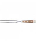 G&uuml;de Alpha Meat Fork 18cm Pear Wood