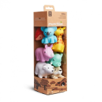 MUNCHKIN bath toy set, animals, 9 months+, 8 pcs, 012543