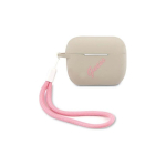Guess Protective case GUACAPLSVSGP silicone Vintage for AirPods Pro gray pink