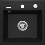 GRANITE GRANITE 1-BOWL SINK DEANTE Black ZORBA