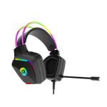Canyon Darkless GH-9A, RGB aidimams ausin?s with Mikrofonas, Mikrofonas frequency response: 20HZ~20KHZ, ABS+ PU leather,...