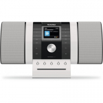 TechniSat MULTYRADIO 4.0 Internet Analoog ja digitaal Must, Valge