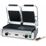 Contact Contact grid with double grooves, smooth, 3600 W - Hendi 263907