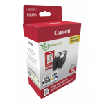 Canon PG-585XL/CL-586 PVP tindikassett 2 tk Originaal High (XL) Yield Must, Ts&uuml;aan, Magenta, Kollane