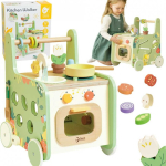 Classic Classic World Drewniana Stove 2w1 Pchacz Odkręcane Koła