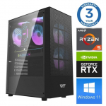 INTOP Ryzen 5 5600X 32GB 1TB SSD M.2 NVME RTX3050 6GB WIN11