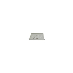 LEXI-Net LEXI-Net 19" rack with perforation 1U/350mm, load capacity 45kg, rear adjustable handle, gray