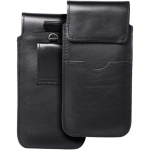 Case Case OEM leather universal slider with flap - ROYAL / black - 2XL size - IPHONE 6 PLUS / SAMSUNG A52 / XIAOMI REDMI NOTE 10