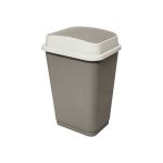 5five 5five Simply Smart Trash can with hinged lid PLASTIC, 50 l