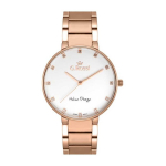 Women's Women's watch G. ROSSI - 11155B2-3D3 (zg784e) gold + box