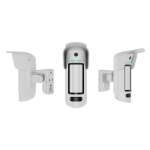 Ajax MotionCam Outdoor HighMount (PhOD) Jeweller Baltas Safe PIR andur, fotoelektriline, paigaldamine 2-4m