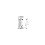Royal Royal Catering Elektriline vertikaalne vorstide t&auml;itja, 4 pihustit, 30 l, 400 W