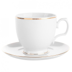 MariaPaula MariaPaula Klasyka dek. Kuldjoon komplekt 2 tassi 220ml/aldist 15cm