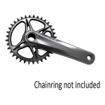 SHIMANO XTR FC-M9120 integreeritud pedaalid 1x11/12 175 mm, ilma &uuml;lekandeta. ilma BB kinnitusdetailide komplektita.
