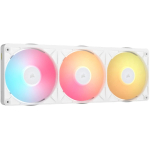 CORSAIR iCUE LINK RX360 II &Uuml;hinenud Raam RGB Kolme Faani PWM Ventilaator, 2,100 RPM &ndash; Valge
