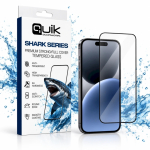 Quik Quik Accessories SHARK seeria Premium tugev t&auml;iskate kaitseklaas Samsung Galaxy S25 Plus jaoks