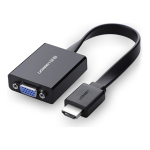 Ugreen 40248 videokaabliadapter 0,16 m HDMI Must