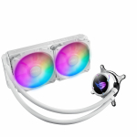 ASUS ROG STRIX LC II 240 ARGB White Edition Protsessor K&otilde;ik-&uuml;hes vedelikujahuti 12 cm Valge 1 tk