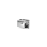 Hendi Freestanding electric stove 6 x 2.6 kW with GN1/1 3 kW oven, width 120 cm